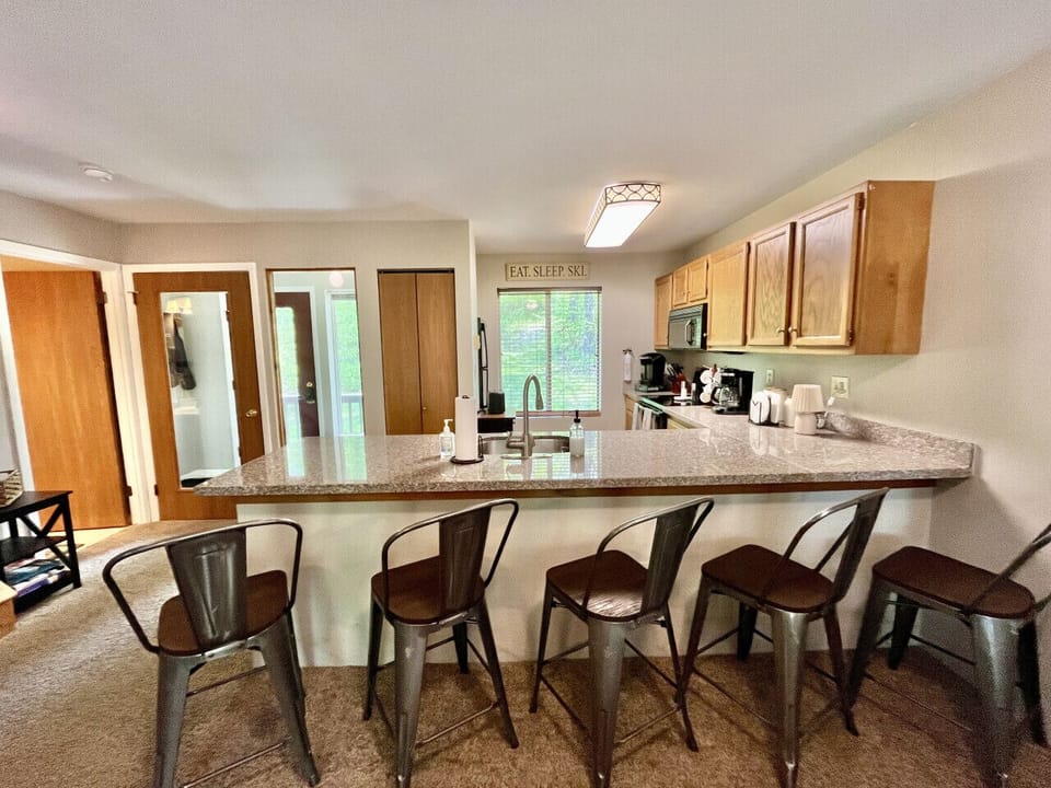 Breakfast bar is the perfect spot to grab a snack