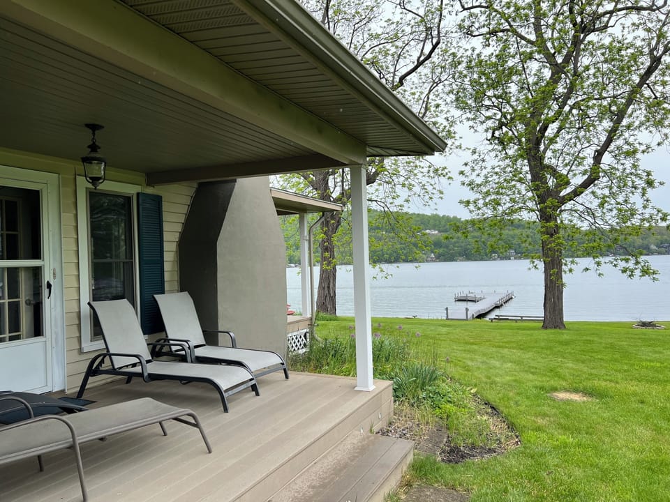 Southside porch