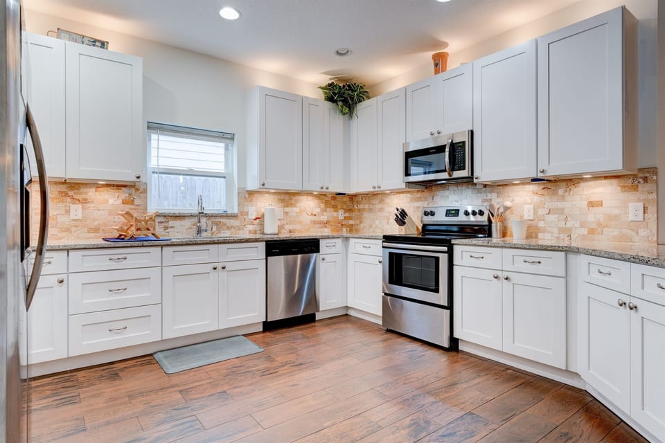 Fully equipped kitchen