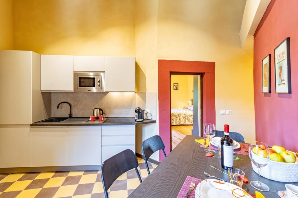 Kitchen and dining area