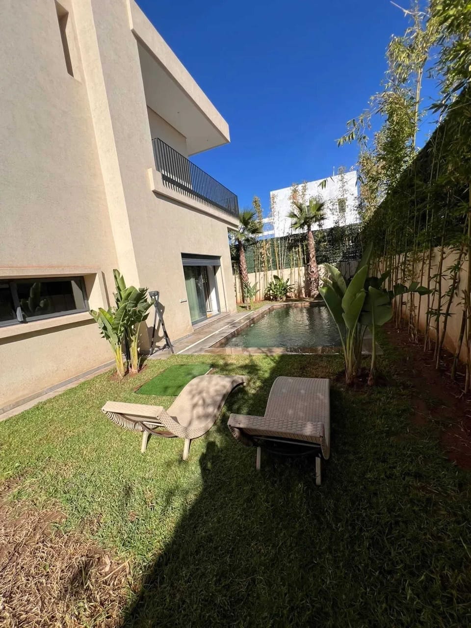Swimming pool view