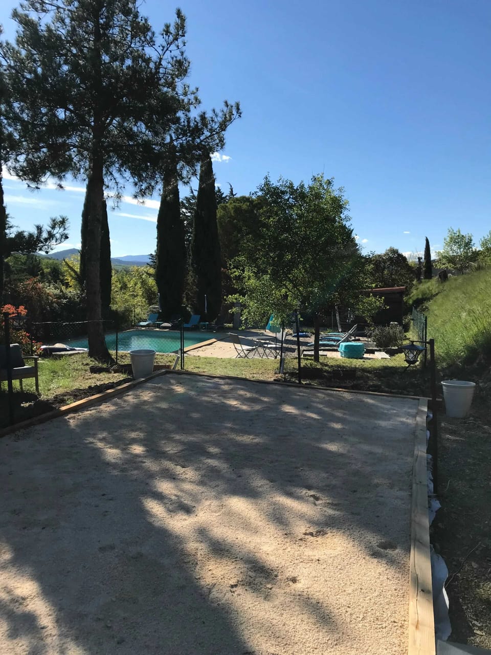 Swimming pool view