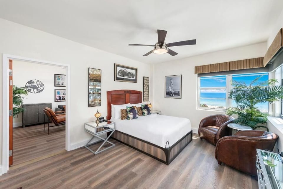 Wake up refreshed to ocean views and crisp linens.
