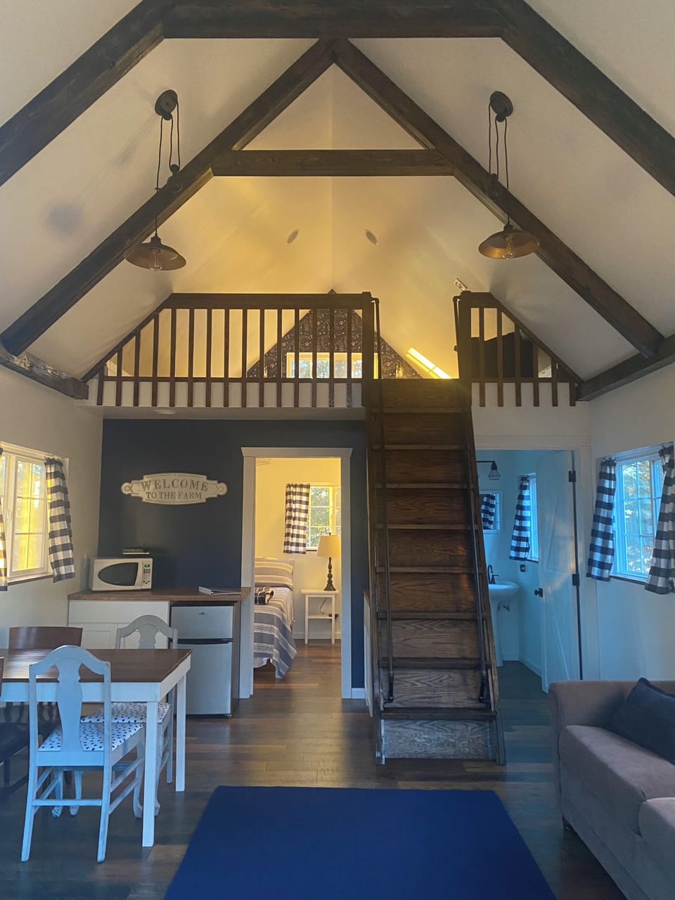 View from the front door