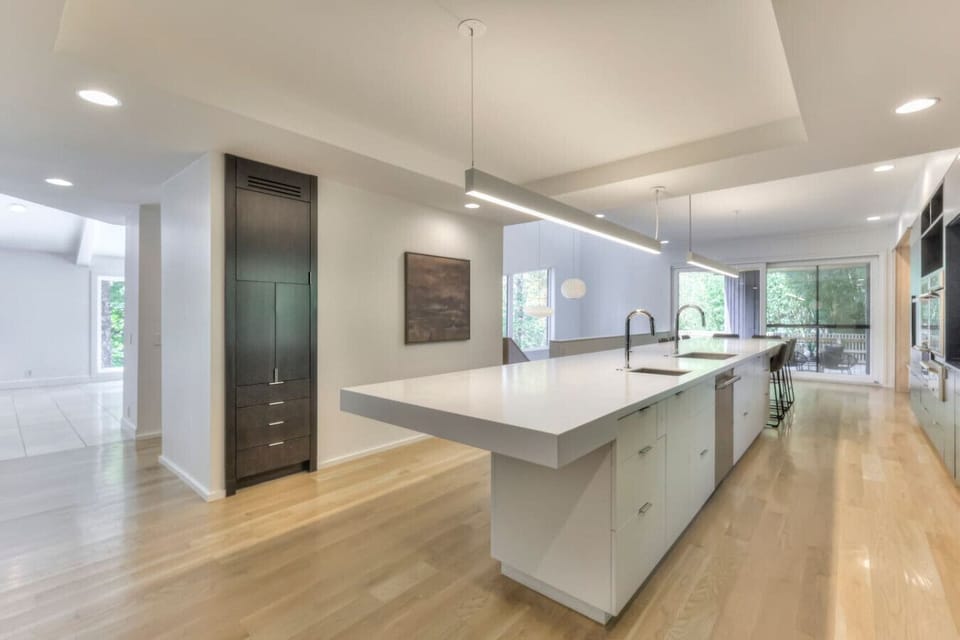 Luxury finishes throughout this home. The kitchen boasts a massive island counter and all the state of the art appliances.