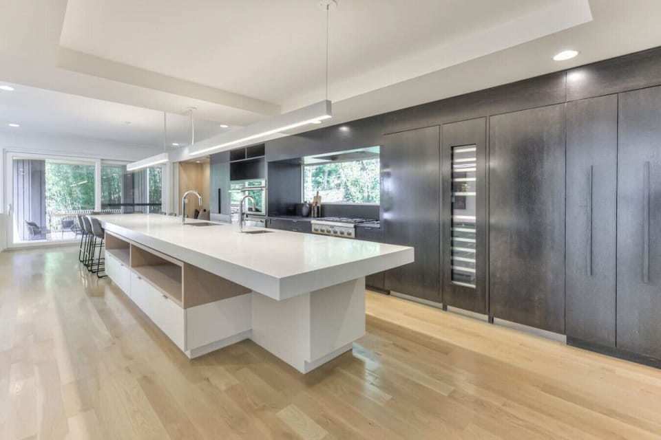 Luxury finishes throughout this home. The kitchen boasts a massive island counter and all the state of the art appliances.