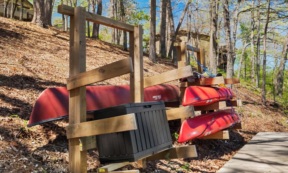 Canoe and kayak rental station