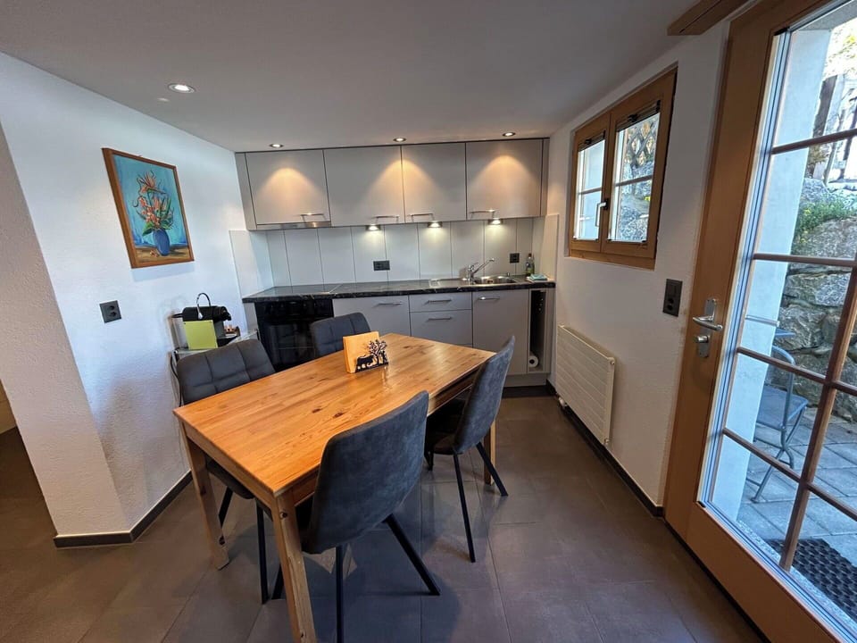 Furniture, Interior Design, Flooring, Floor, Wood, Table, Chair, Room, Ceiling, Kitchen & Dining Room Table