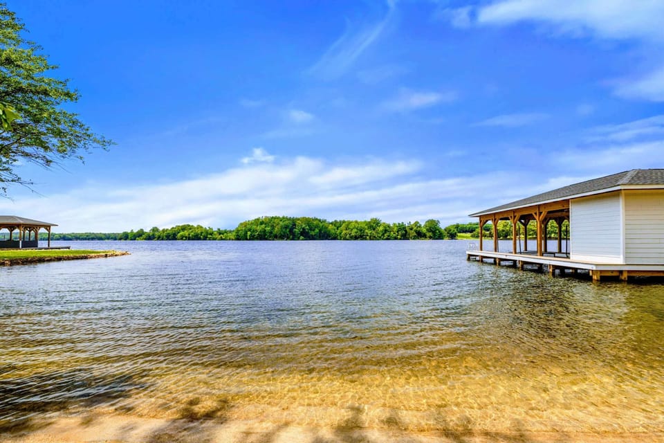 Backyard - Wade in together, float awhile, and let the lake set the pace for the day at the private beach.