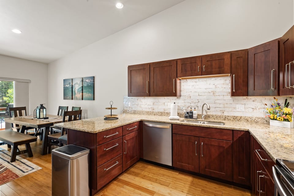 Kitchen and dining