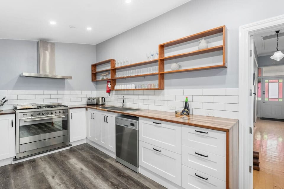 Kitchen Enjoy cooking at home in the fully equipped kitchen featuring modern appliances, ample bench space, a dishwasher, and everything needed to prepare meals with ease.