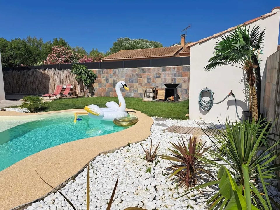 Swimming pool view