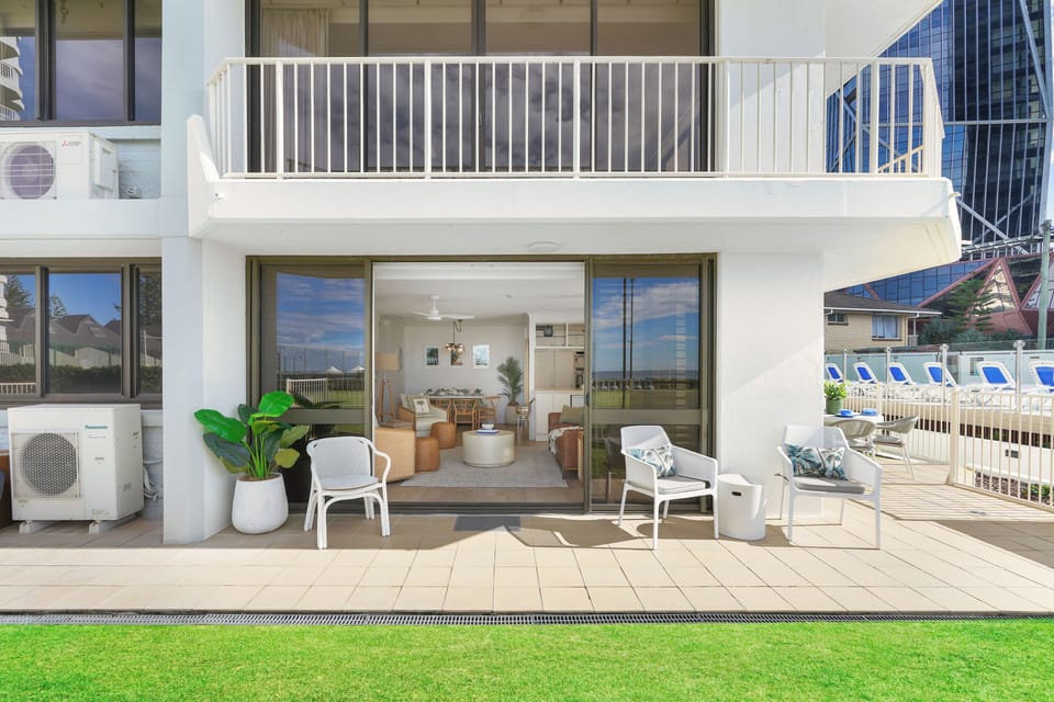 Outdoor Enclosed Courtyard