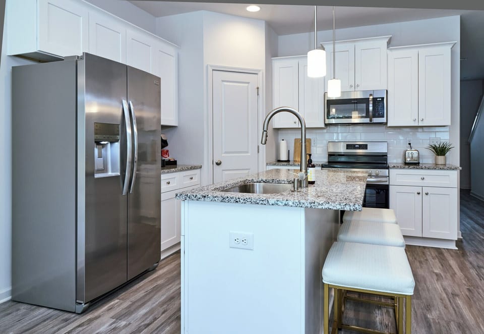 Kitchen and Corner Pantry