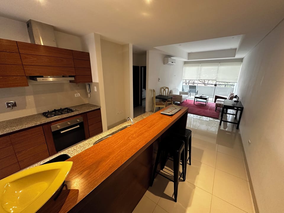 Entrada, cocina