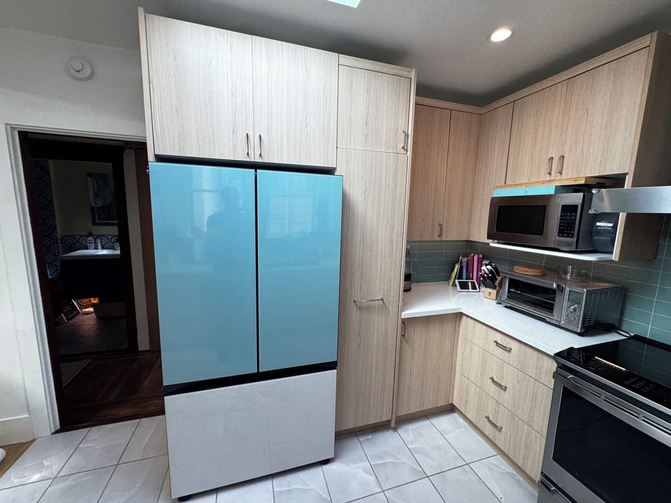 Shared Kitchen - fridge, oven, microwave, stove, dishwasher, utensils, cookware