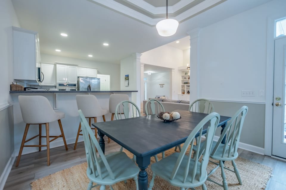 Dining area.