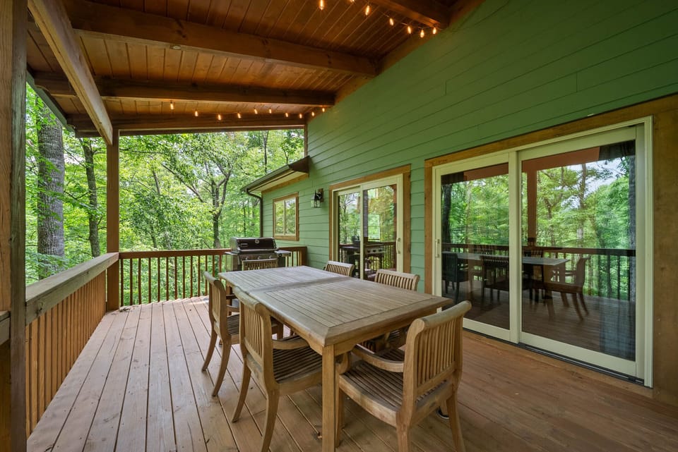 Gas Grill and Outdoor Dining