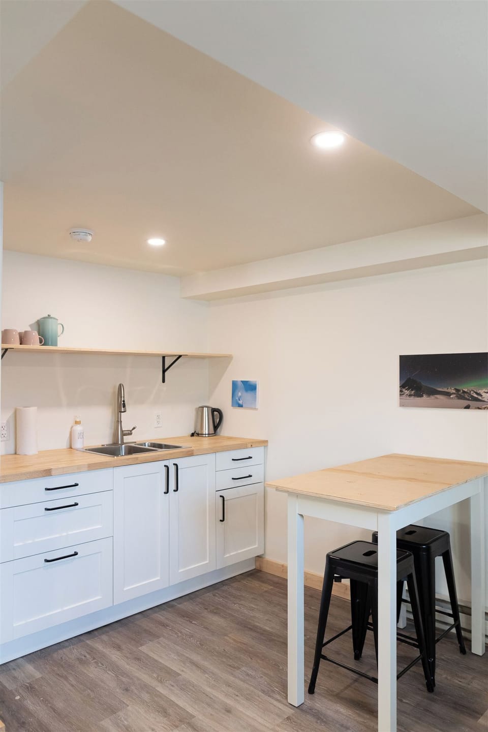 Downstairs half kitchen