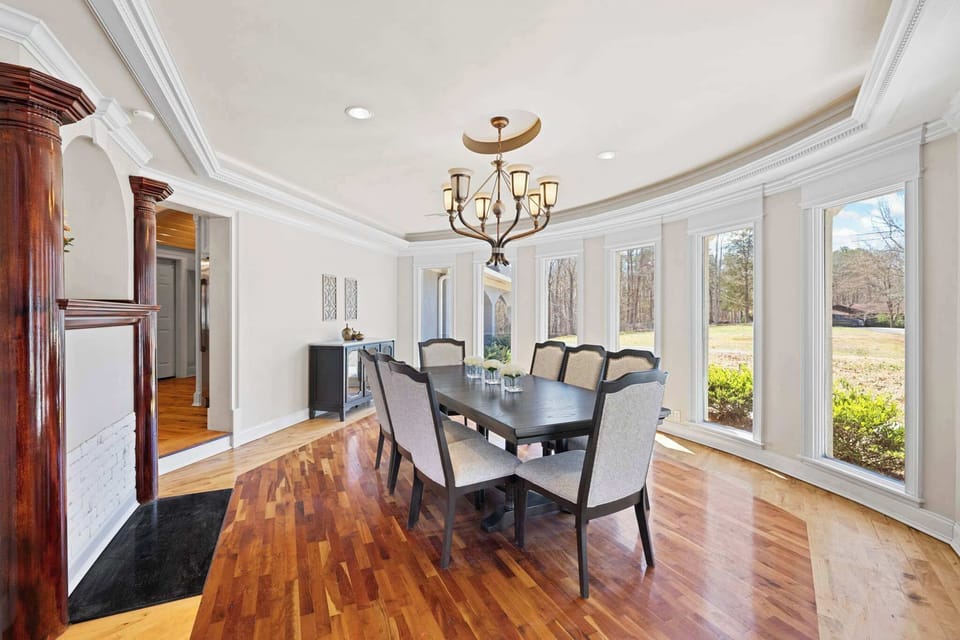 Gather in style at our luxurious dining area for 6 — the perfect spot for memorable meals and heartfelt conversations.