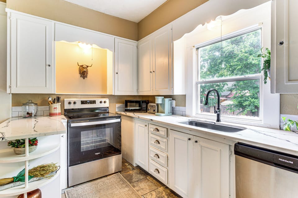 Kitchen | 1st Floor | Cooking Basics | Coffee Maker | Microwave | Toaster