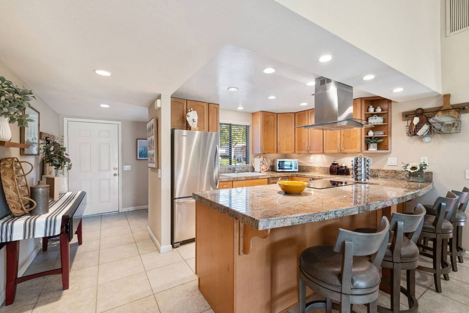 View Of The Open Kitchen