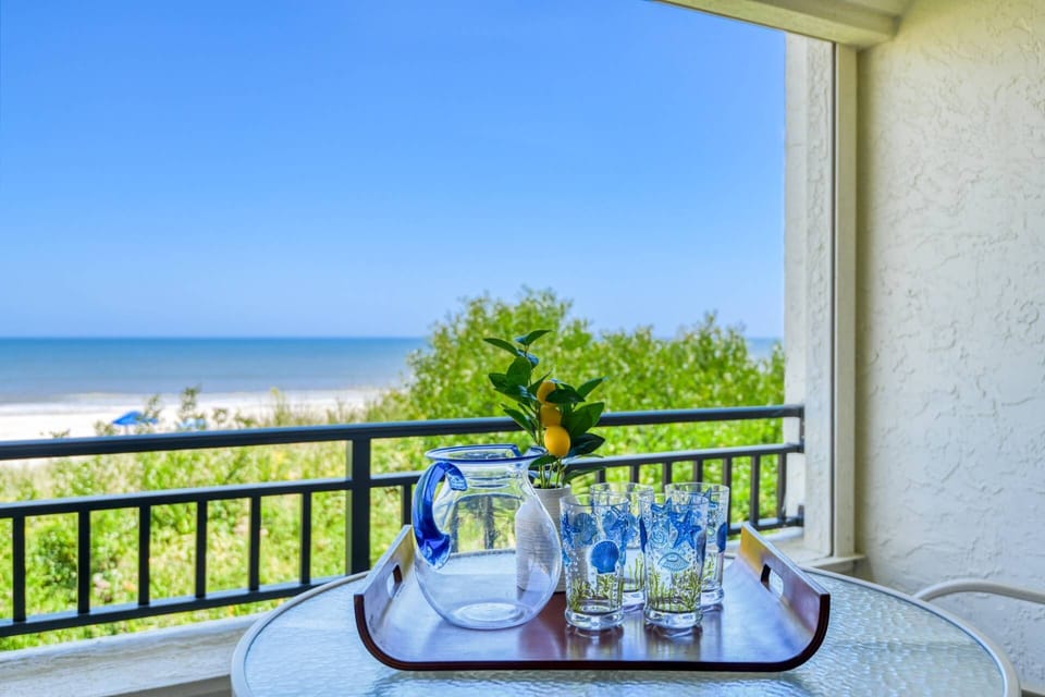 Relax on your private balcony as you take in the sights and sounds of the ocean.