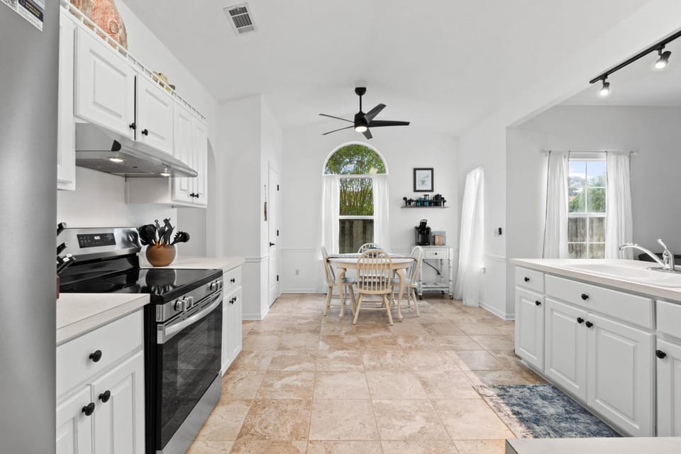 Kitchen and Dining Area