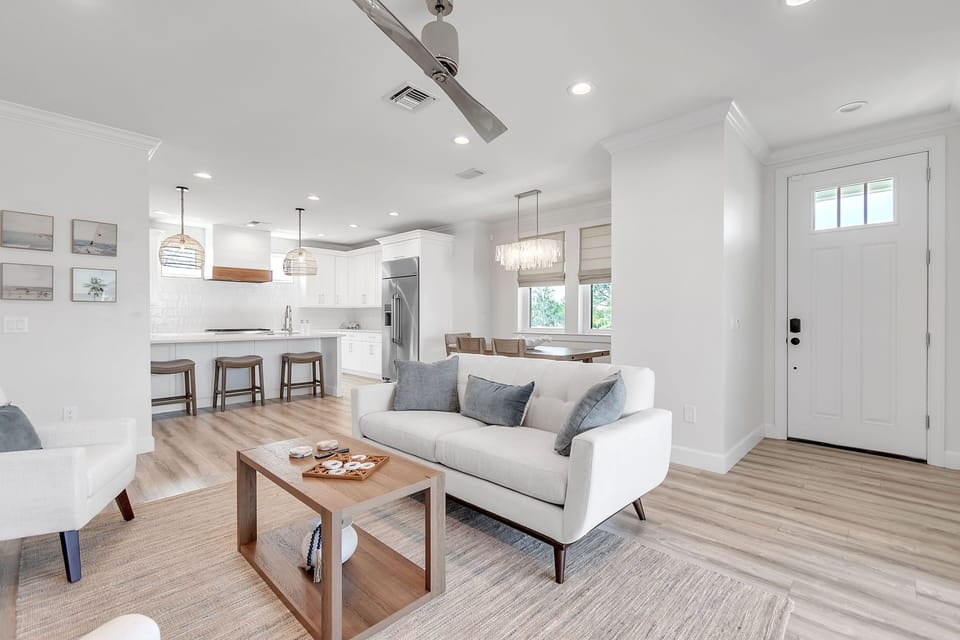 Living Room.  2nd Floor