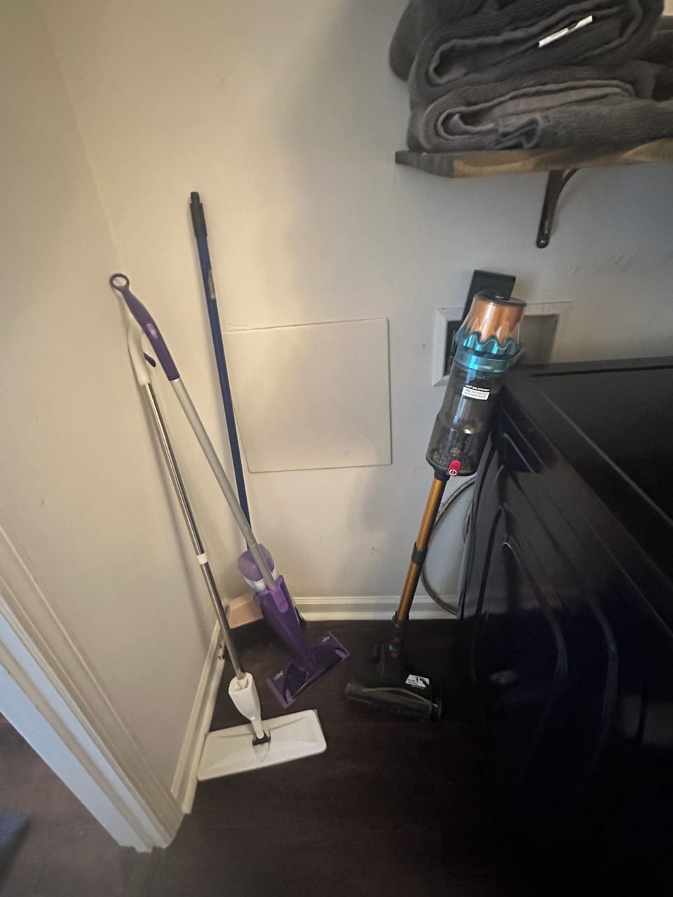 Extra cleaning supplies for your comfort