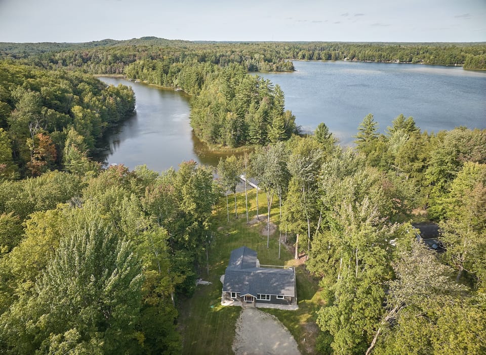 Lake life from above.