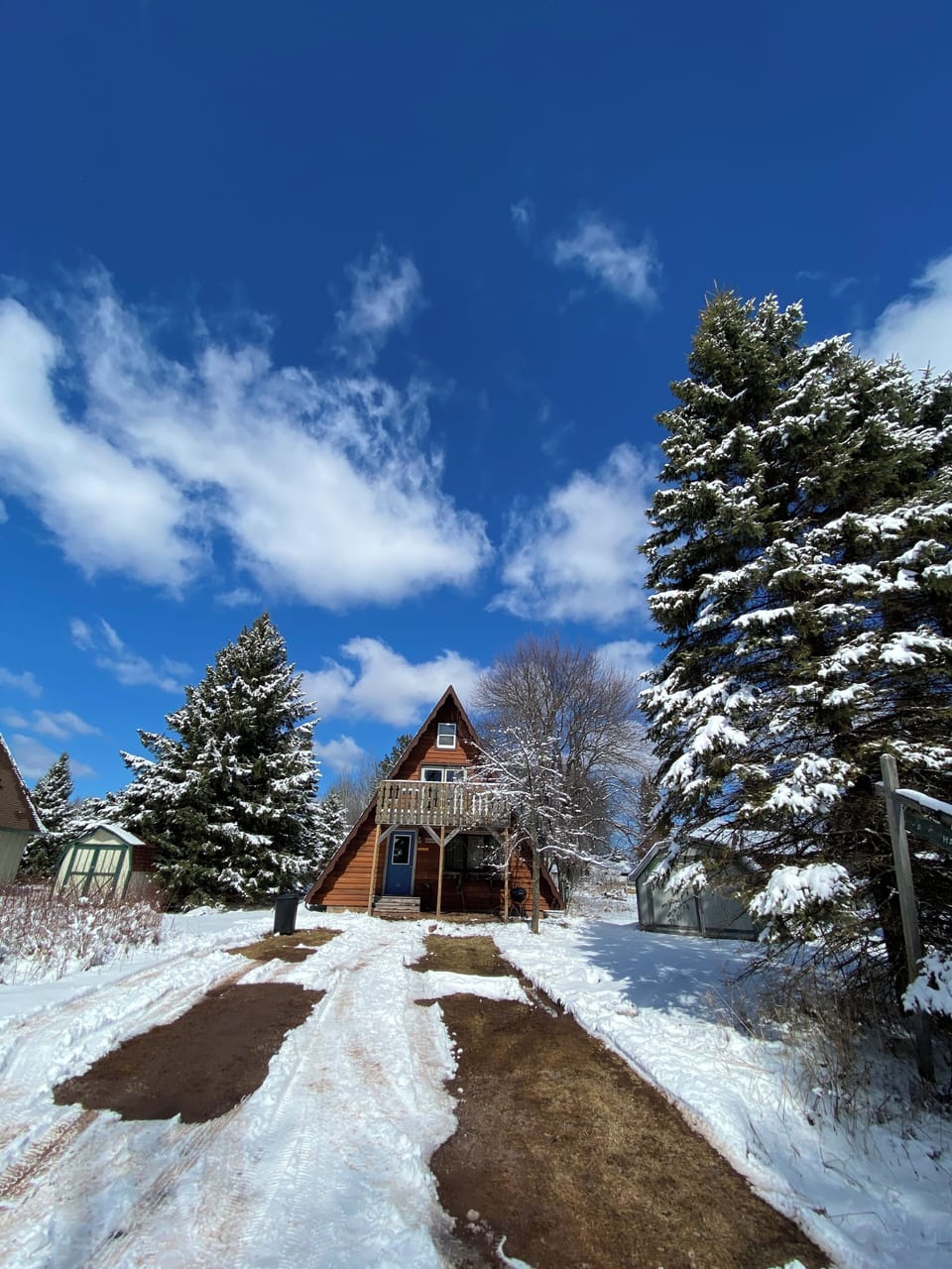 Plenty of parking plus large lot next door