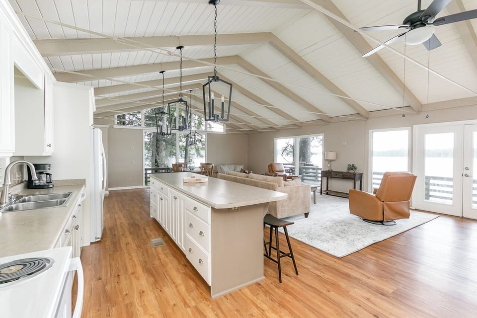 Kitchen and Living area