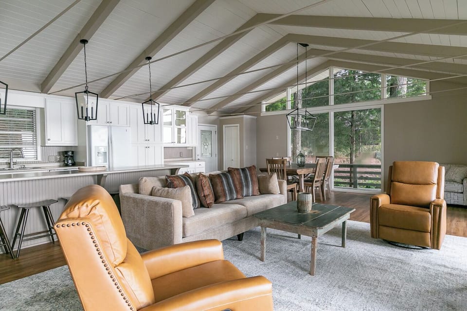Swivel Recliners to enjoy view and for visiting