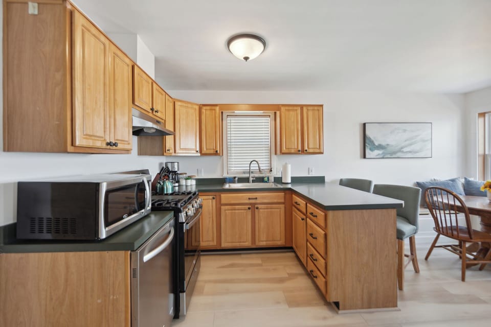 Cook like a local in a kitchen stocked with everything you need.