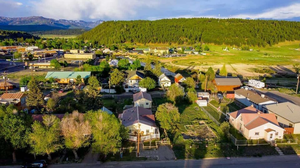 This beautiful home is just steps from the beautiful San Juan River and downtown Pagosa Springs!