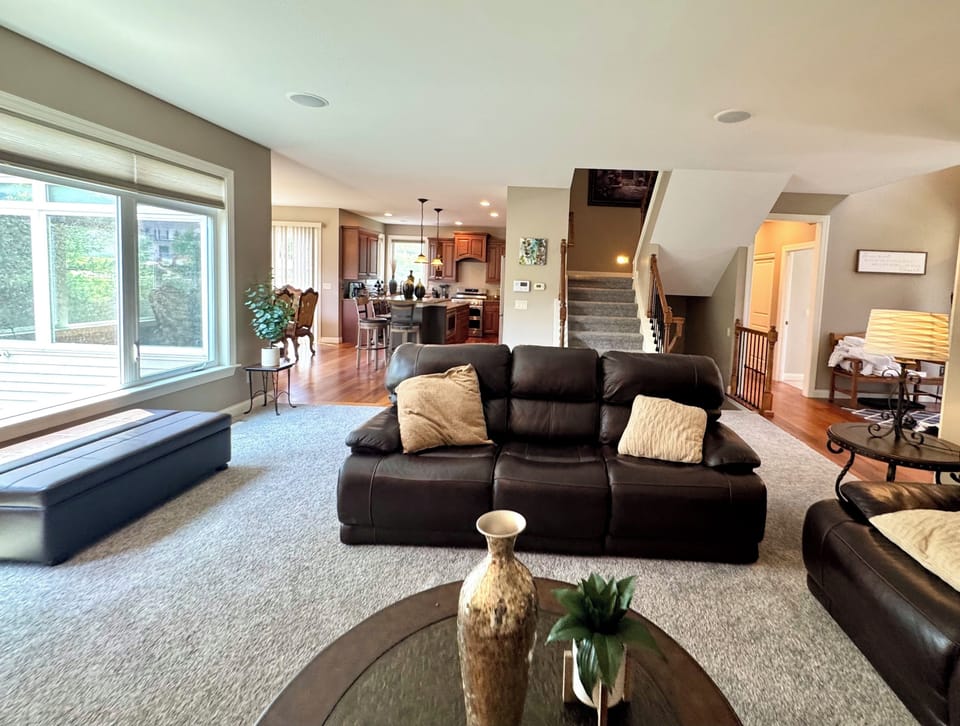 Main Living Room off of Main Entrance - Main Level - Open Floor.