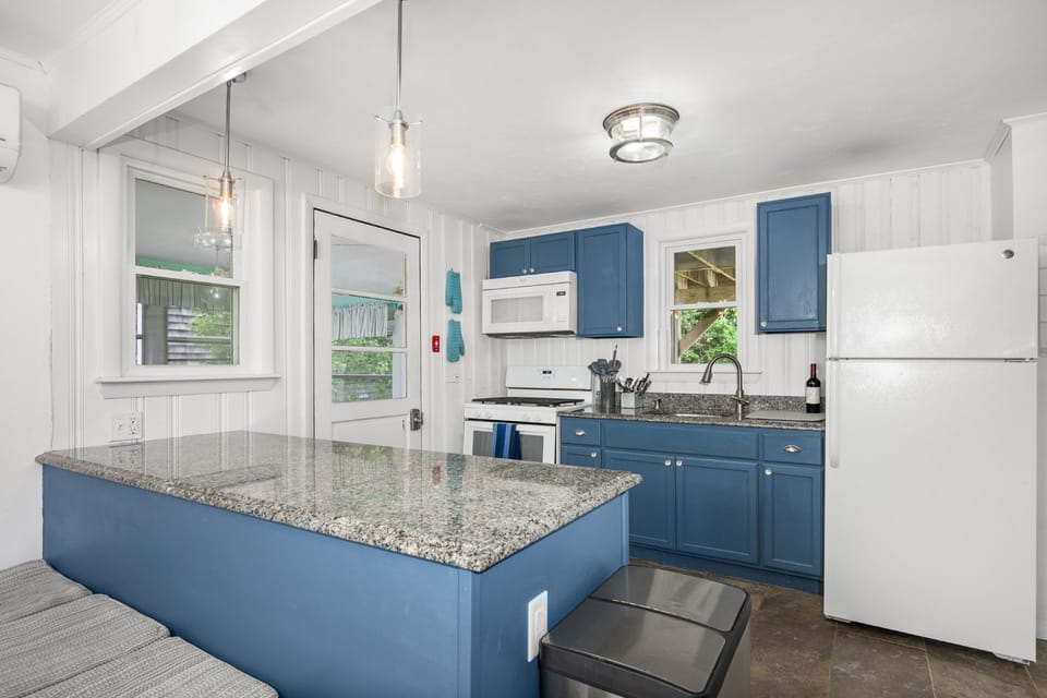 Fully equipped kitchen  on first floor