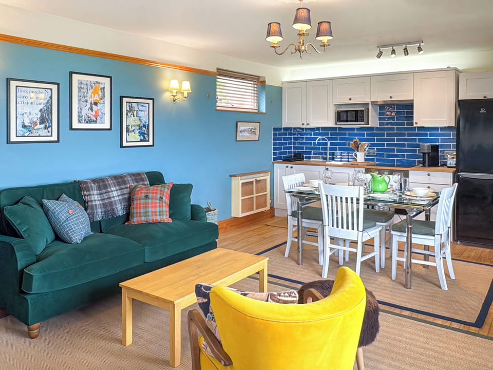 Open plan living space | The Annex at Mains House, Tain