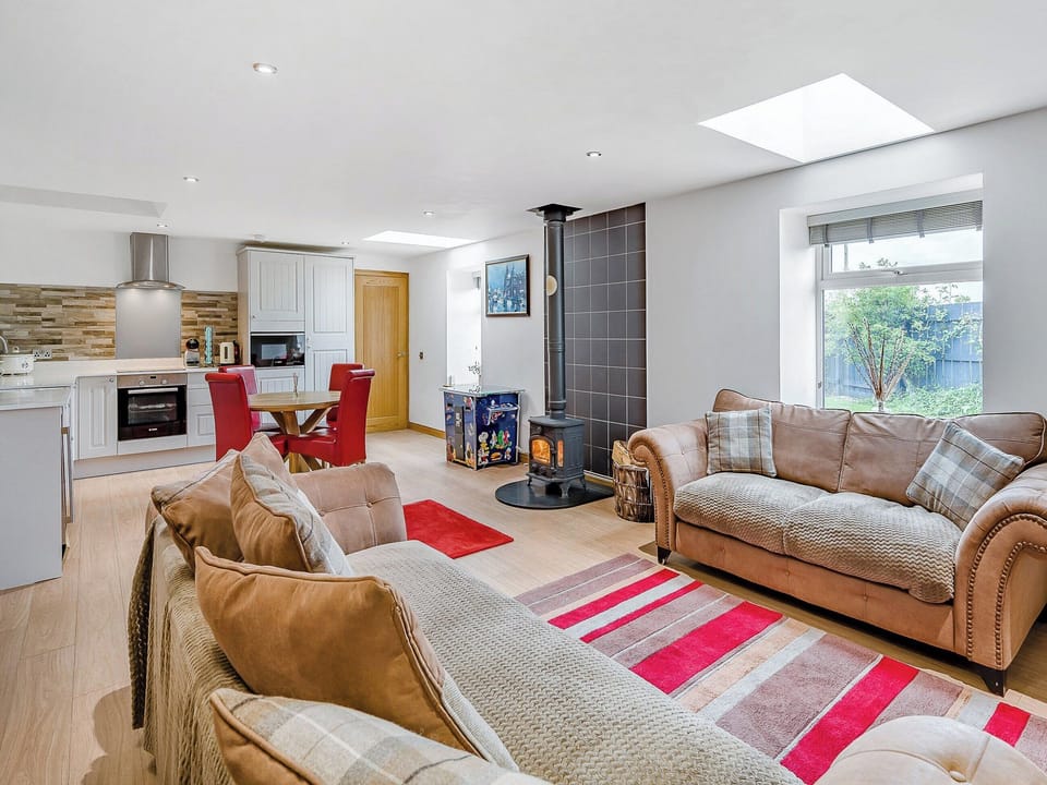 Open plan living space | Mains Of Durn Cottage, Banff