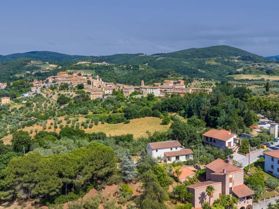 Tree, Mountainous Landforms, Residential Area, Hill, Vegetation, Landscape, Rural Area, Bird'S-Eye View, House