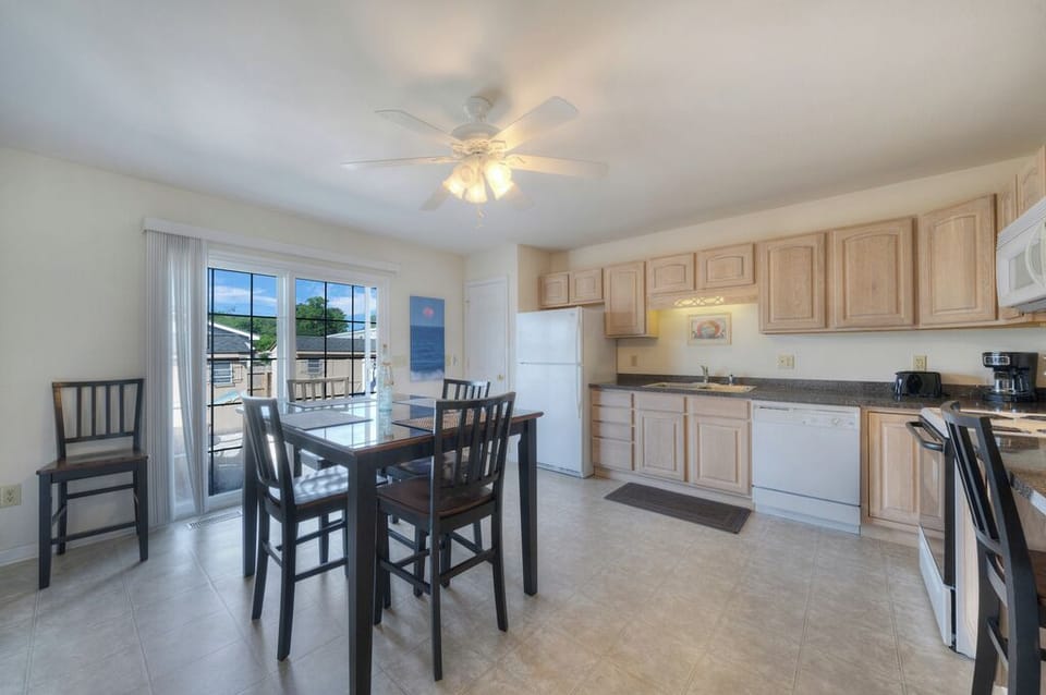 Dine in the comfort of Central AC in the Eat-in Kitchen.