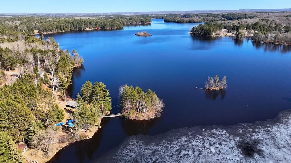 aerial view of Lake Alice