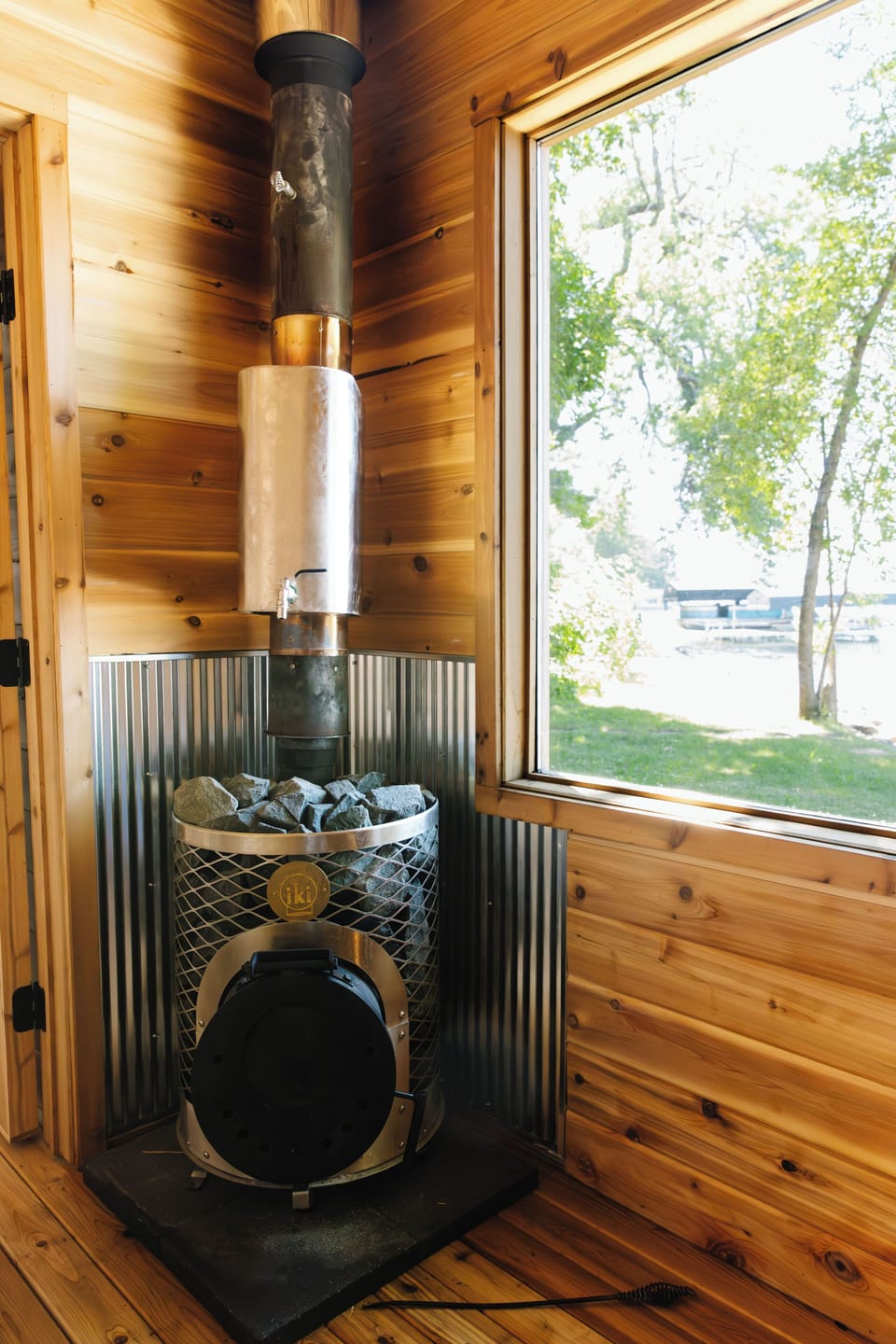 Sauna interior