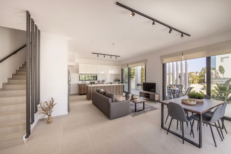 Living Room Kitchen