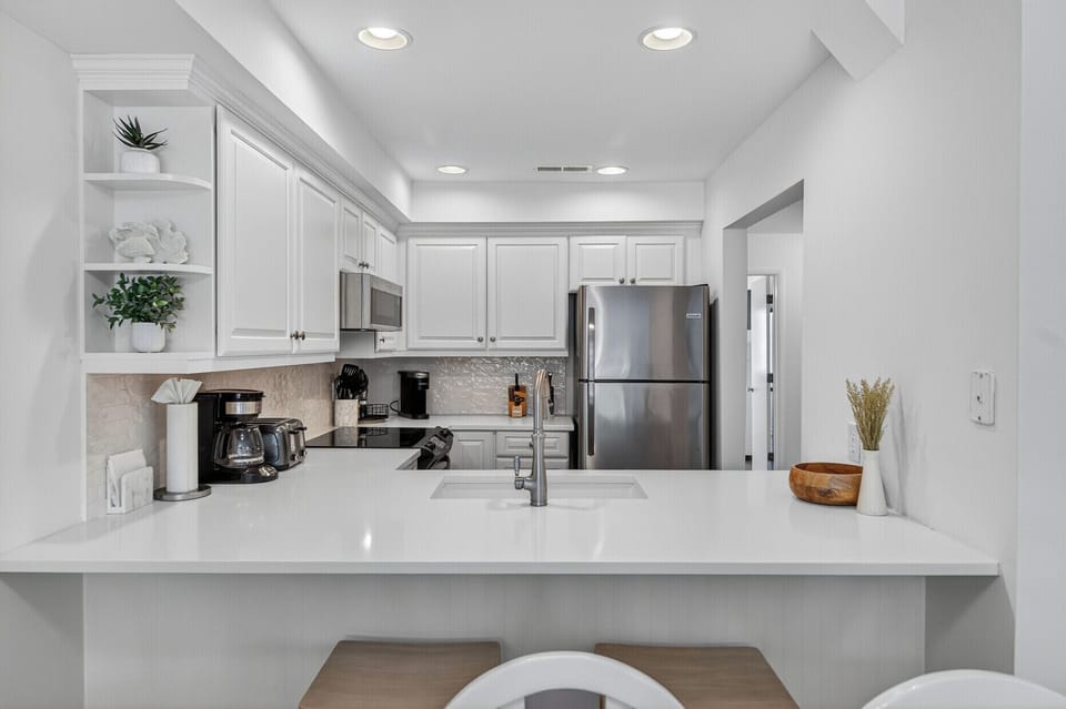 Bright kitchen with upgraded appliances.
