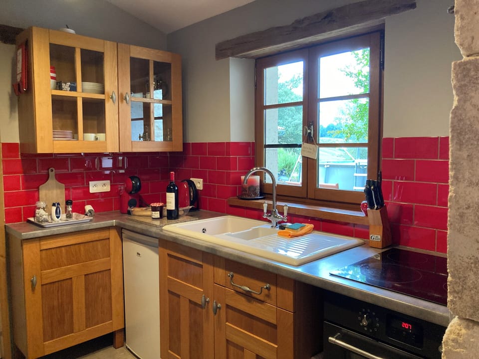 Chez Lily main kitchen.