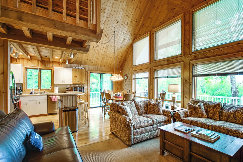 Living Space | Main Level | Free WiFi | Window A/C Units & Central Heat