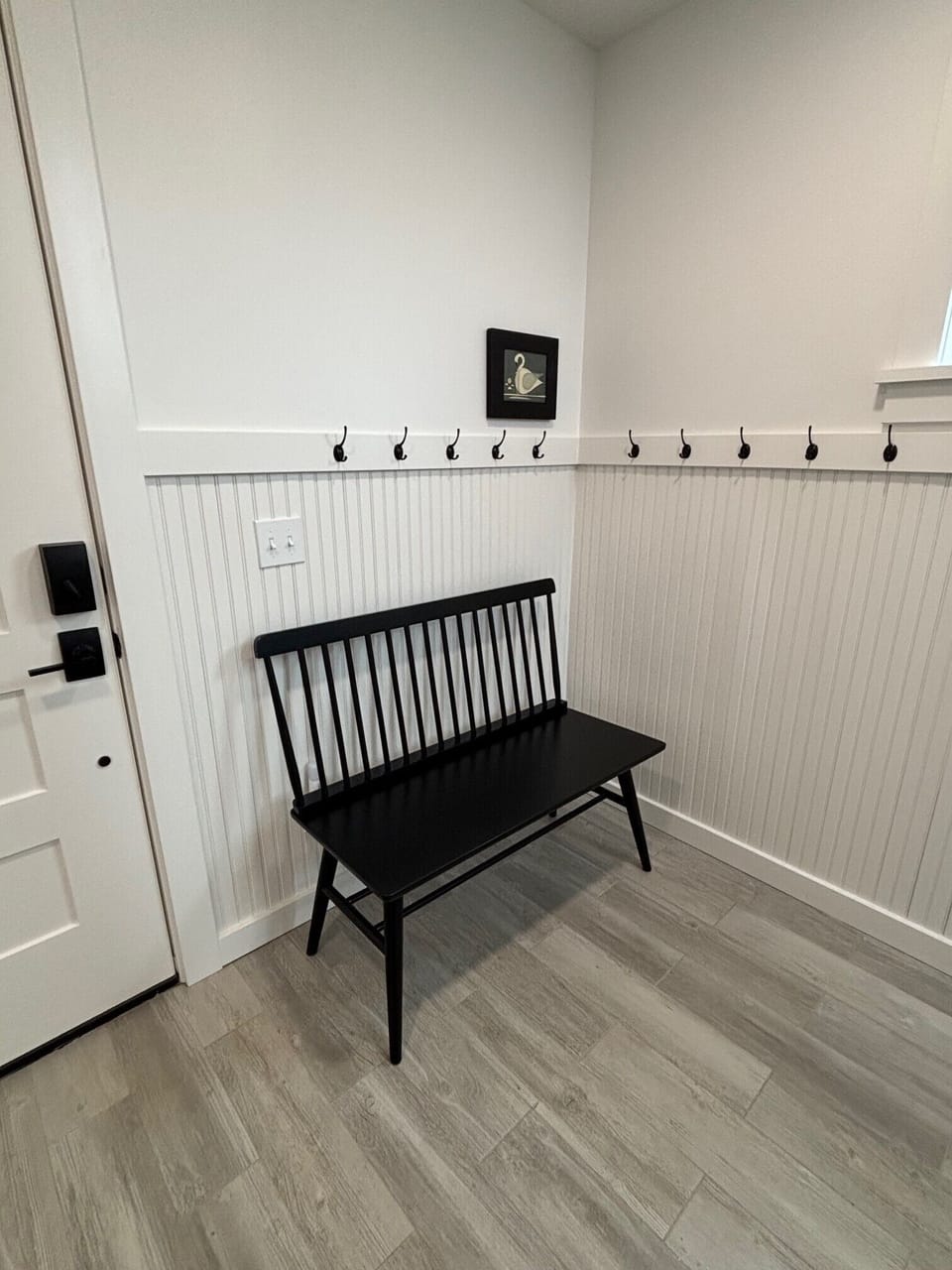 Indoor entry area