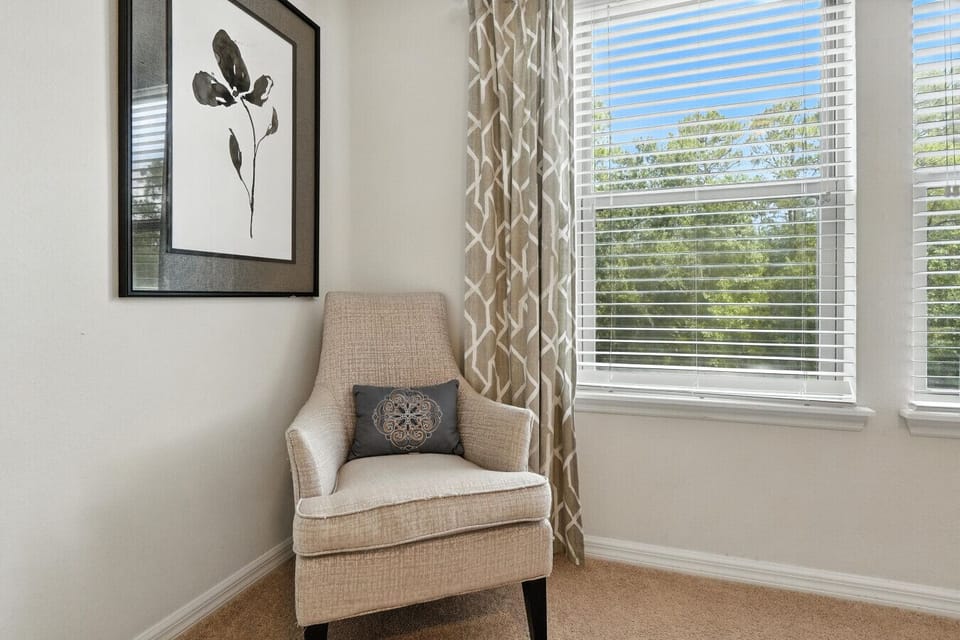 Resort-style comfort with room to breathe
